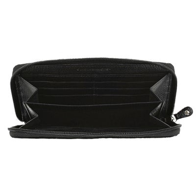 Lasessor Moominmamma leather wallet, black