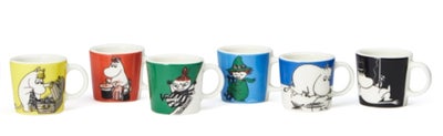 Arabia Moomin mini mugs 6 pcs 1.classics