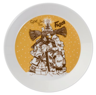 Collector's Edition Fazer and Moomintroll dreaming plate 2-pack, part 1/10