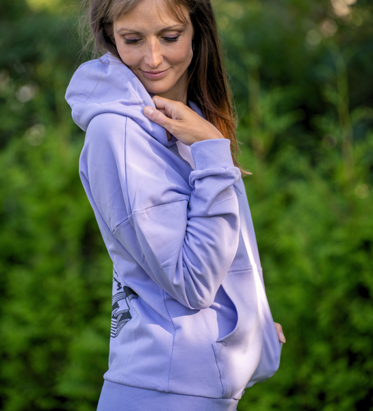 KiOma Moomin adults' hoodie, Myrsky, Novelists, Thingumy and Bob, XS-L