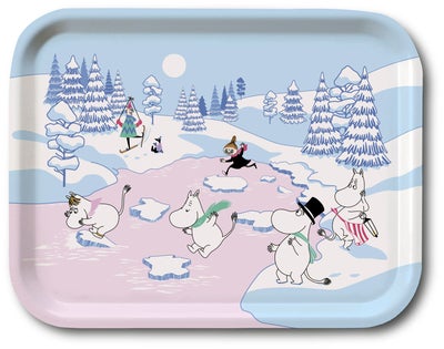 Opto Design Moomin Tray Winter Games, S