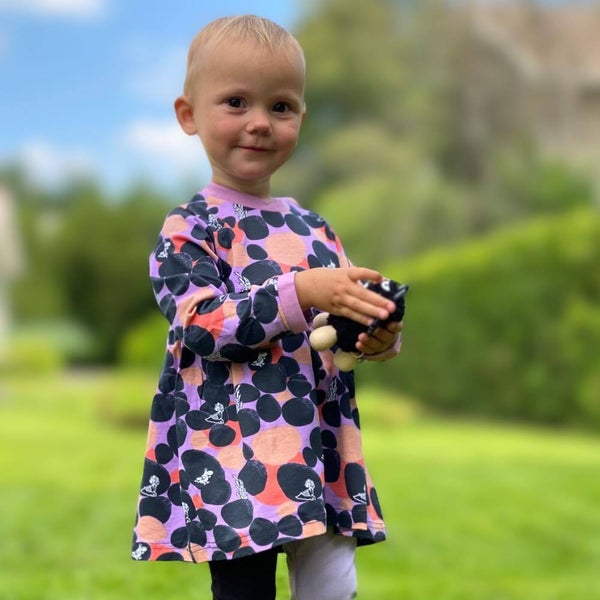 KiOma Moomin Hertta Body Dress, Rock, 62-98cm