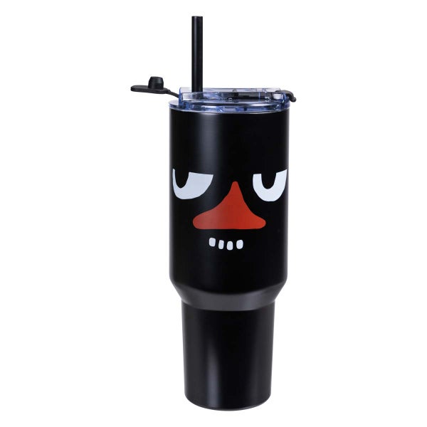 Moomin Stinky Straw Tumbler 1.2 l - Black