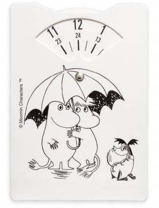 Moomin&nbsp;parking disc, Snorkmaiden & Moomintroll