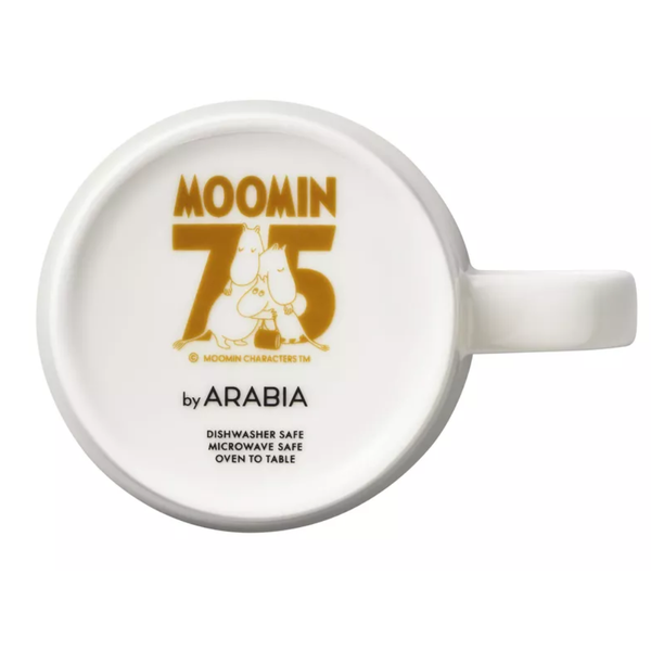 Arabia Moomin Mug, Turquoise Sniff (75th Anniversary)