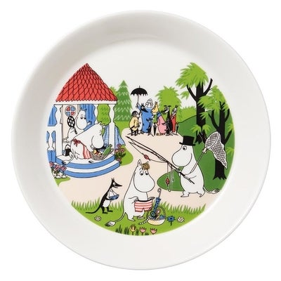 Moomin Plate Going on Vacation, Summer Seasonal 2018