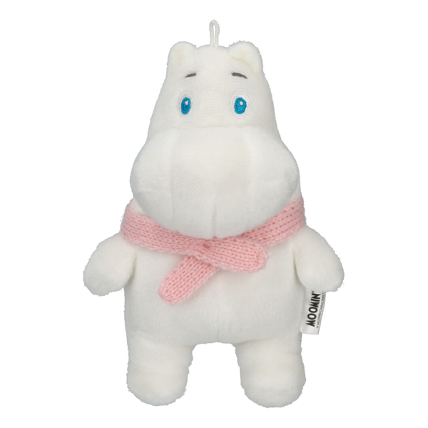 Pink Ribbon -Moomintroll Plush Toy