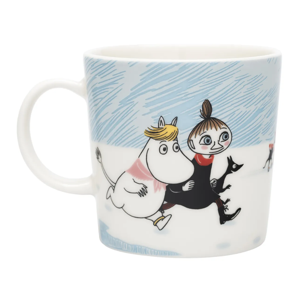 Arabia Moomin Mug Winter Swimming