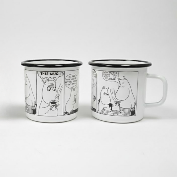 Muurla Moomin Enamel Mug, Comic #4 (Limited Edition)