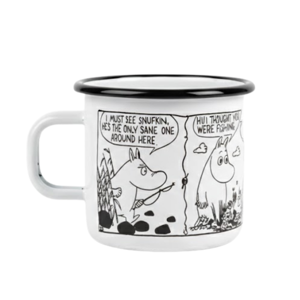 Muurla Moomin Enamel Mug, Comic #3 (Limited Edition)
