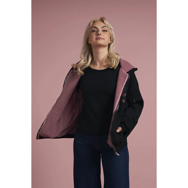 Little My Enna Winter Hoodie, Black