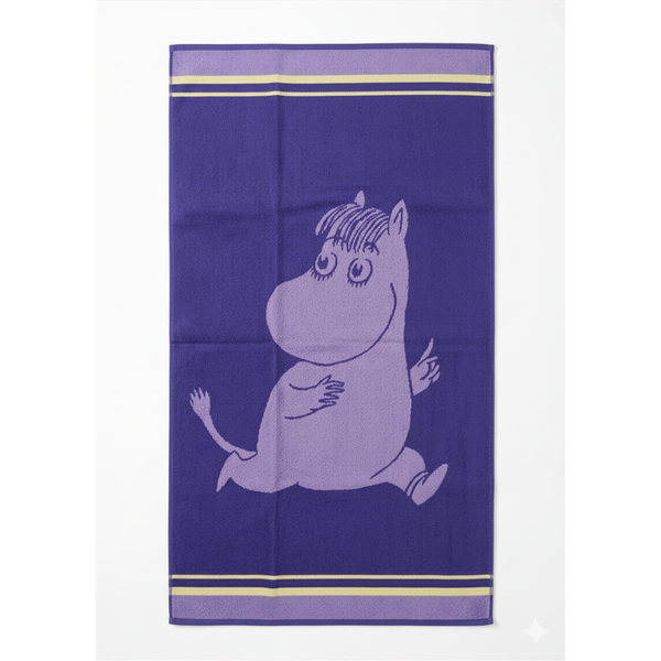 Finlayson Snorkmaiden bath towel, purple