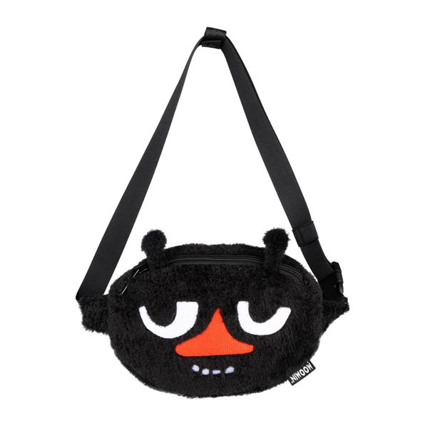 Moomin Stinky Teddy Waist Bag, Black