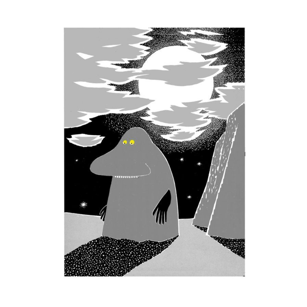 Putinki Moomin Poster 24x30 cm - The Groke