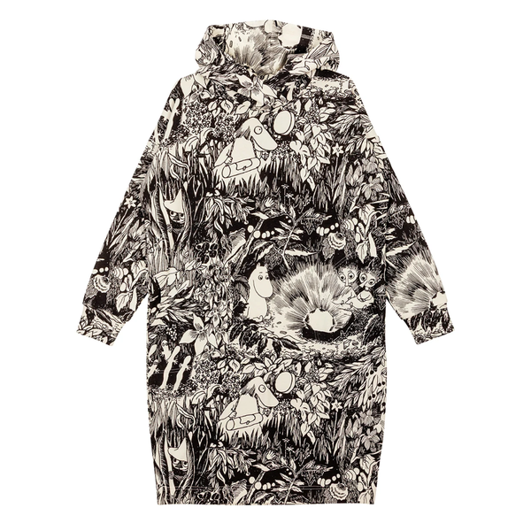 Rubiini Kaisu Hooded Dress, Putty