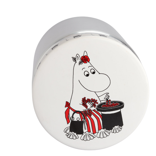 Moomin Storage Jar, Glass with Ceramic Lid (Discontinued)
