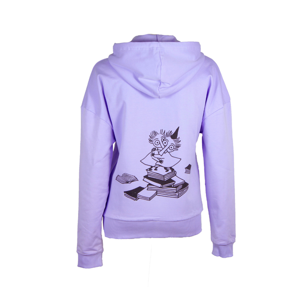 KiOma Moomin adults' hoodie, Myrsky, Novelists, Thingumy and Bob, XS-L