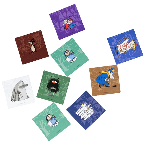 Martinex Moomin Memo Memory Game, 18 pairs
