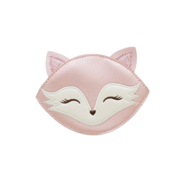 Yuko B. Foxy Children's Shoulder Bag &ndash; Pale Pink Fox
