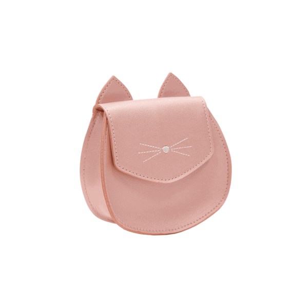 Yuko B. Leonie Cat Children's Shoulder Bag &ndash; Pale Pink Cat