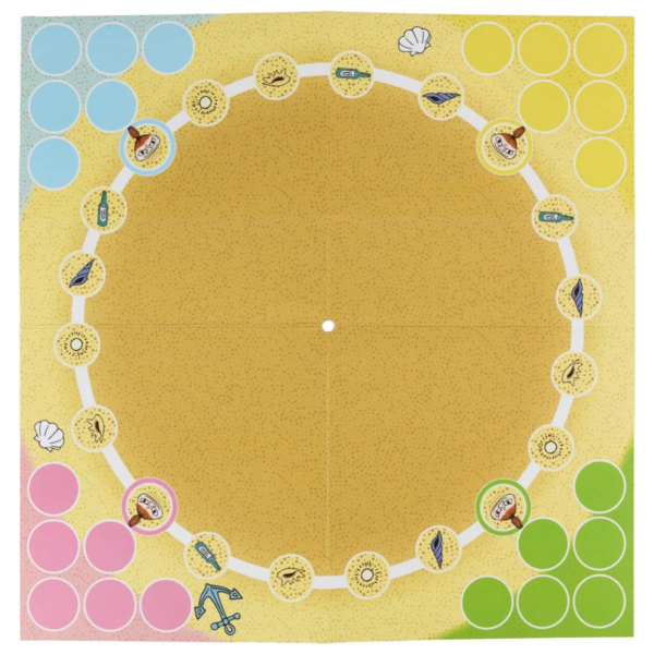 Moomin Treasure Beach Board Game