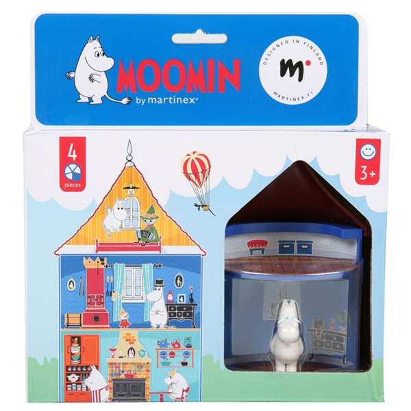 Moomin Mini House with Moomintroll Figure