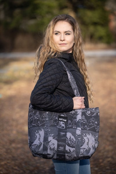 KiOma Moomin Shopper bag / weekend bag, Moominpappa's Memoirs