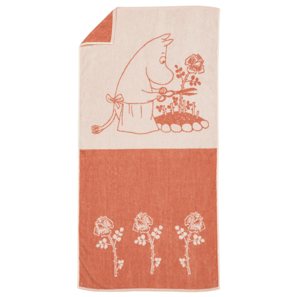 Moomin Bath Towel Moominmamma in the Garden