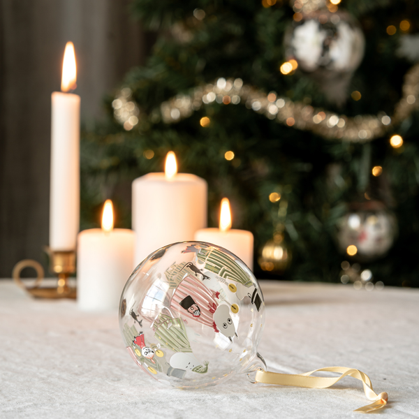 Muurla Moomin Christmas Bauble "Pyjamas", &Oslash; 9 cm