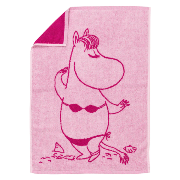 Snorkmaiden on the beach hand towel 50x70 cm