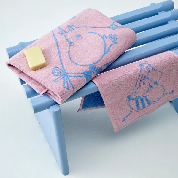 Moomin Bath Towel Family Moments