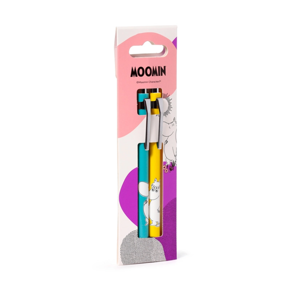 Moomin Ballpoint Pen Set, 2 Pieces