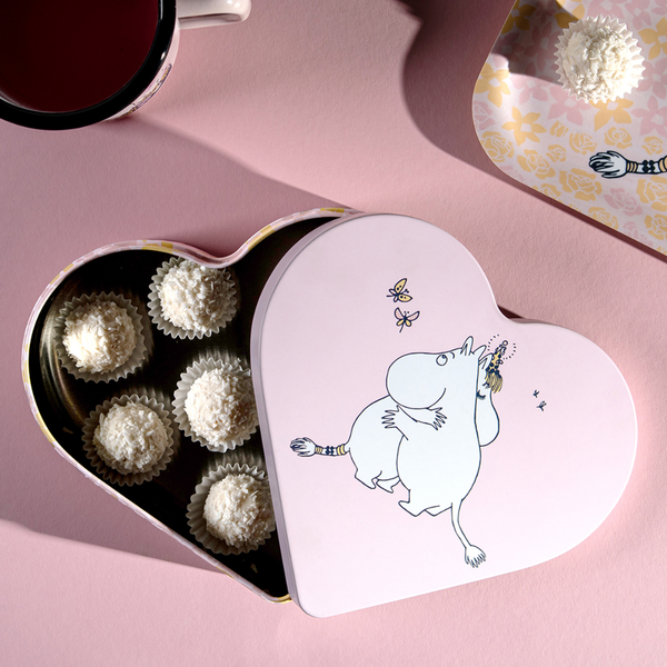 Muurla Moomin Heart Tin, Hug