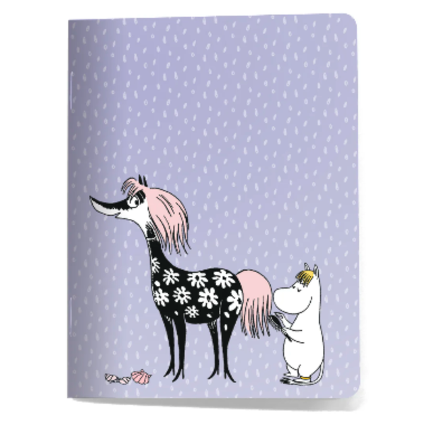 Moomin small notebook, Primadonna and Snorkmaiden