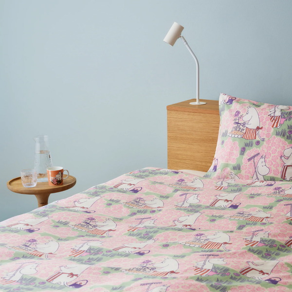 Moomin duvet cover set 150x210cm Rose Garden, Moominmamma