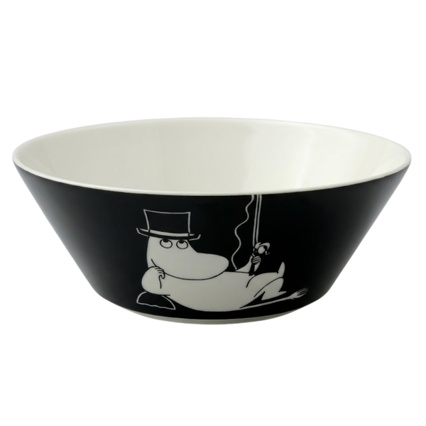 Arabia Moomin Bowl, "Moominpappa in Reflection" (Discontinued)
