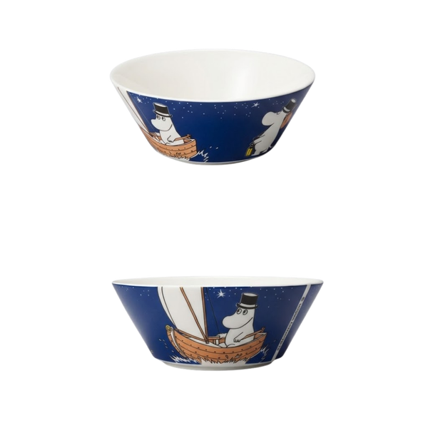 Moominpappa Bowl, Blue, 15 cm