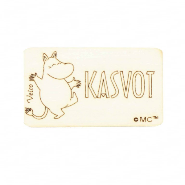 Veico Moomintroll Face Towel Tag