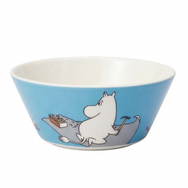 Arabia Moomin Bowl Moomintroll, Turquoise