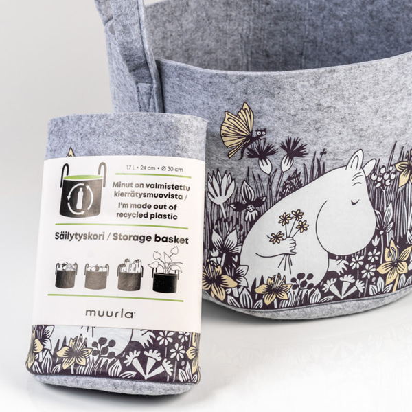 Moomin storage basket On the Meadow 17L
