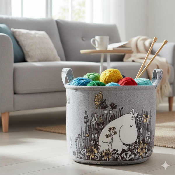 Moomin storage basket On the Meadow 17L
