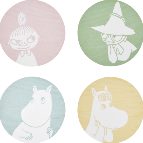 Muurla Moomin Coaster Set, 4 pcs