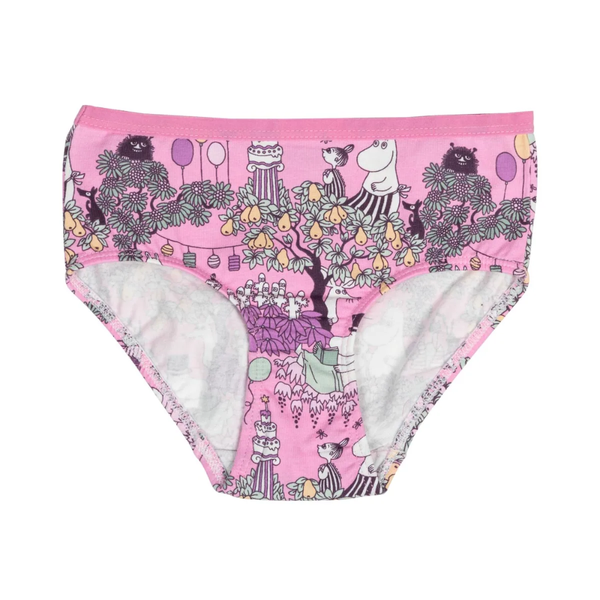 Kids' Moomin Celebration Moment Panties 2-pack, Pink