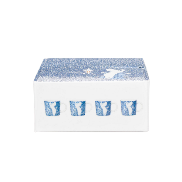 Moomin Mini Mug Set of 4, "Light Snowfall" (2018)