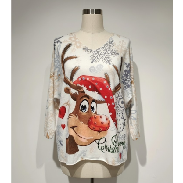 Elegant Festive Party Top