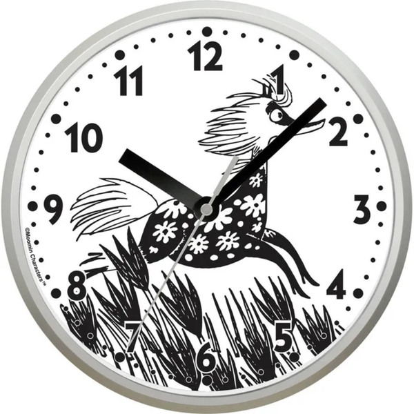 Moomin Wall Clock, "Prima Donna's Horse" (Discontinued)