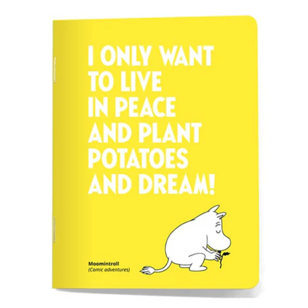 Small notebook Moomin - Potatoes