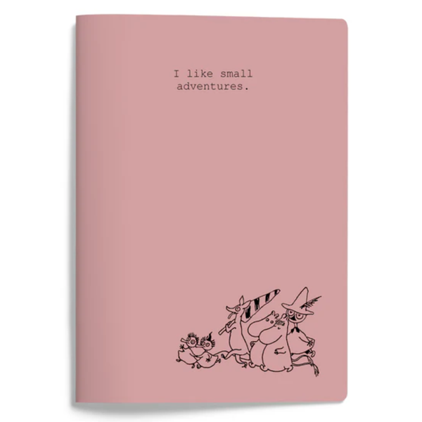 Notebook A5 Moomin - I like small adventures