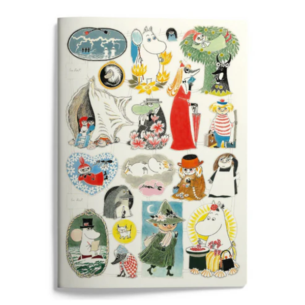 Notebook A4 Putinki Moomin - Decals