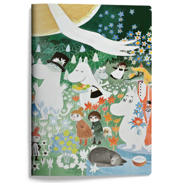 Notebook A5 Moomin - The Party
